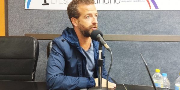 El viceconsejero de Cultura, Juan Márquez, en los estudios de El Espejo Canario