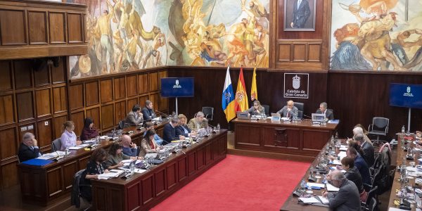 Imagen del último pleno del Cabildo de Gran Canaria