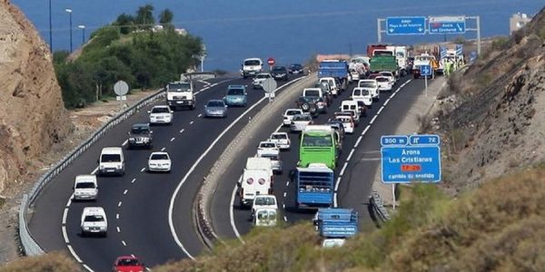 Trazado de la TF-1 en Tenerife | Foto: Gobierno de Canarias