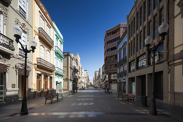 Calles del barrio de Triana en Las Palmas de Gran Canaria | Foto: Patronato de Turismo