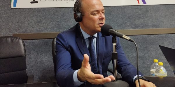 El alcalde de Las Palmas de Gran Canaria en los estudios de El Espejo Canario