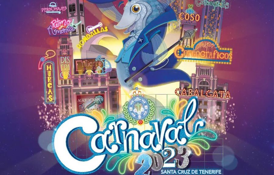 Cartel del Carnaval de Santa Cruz de Tenerife 2023