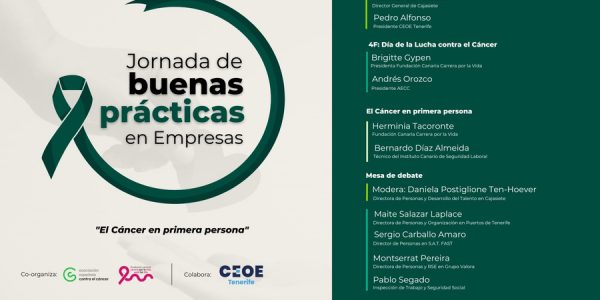Cartel de las jornadas