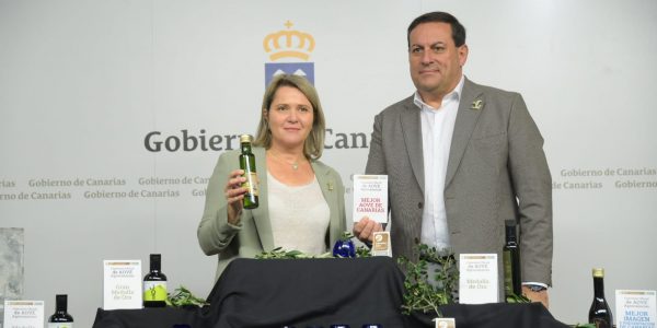 La consejera Alicia Vanoostende y el director del ICCA destacan la alta calidad de las muestras presentadas | Foto: Gobierno de Canarias.
