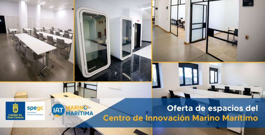 Oferta de espacios del Centro de Innovación Marino Marítimo