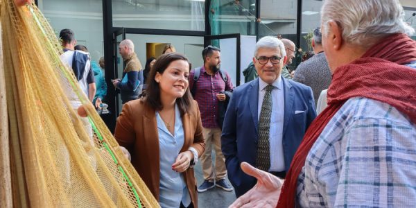 Yaiza Castilla y Ciprián Rivas en la apertura del Foro de Turismo Marinero | Foto: Gobierno de Canarias