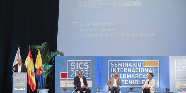 Un momento del desarrollo de las XVI Seminario Internacional de Comarcas Sostenibles | Foto: Ayuntamiento de Agüimes
