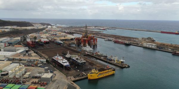 Instalaciones de Astican en el Puerto de La Luz