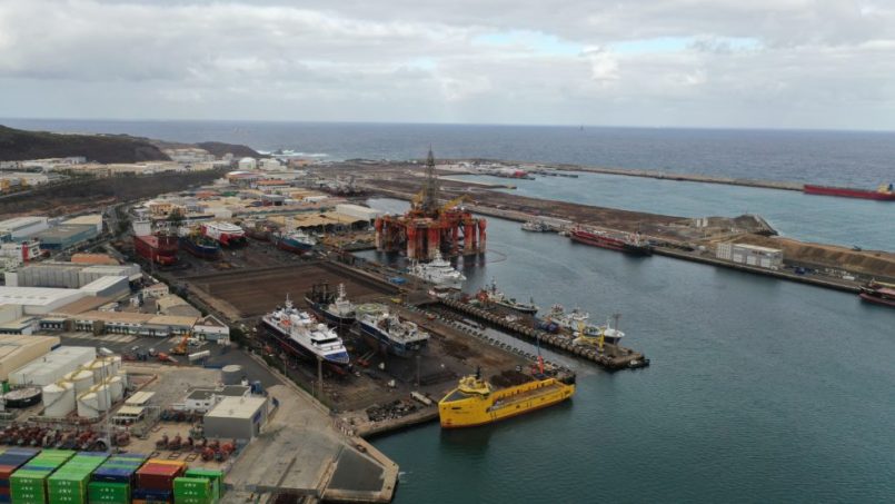 Instalaciones de Astican en el Puerto de La Luz