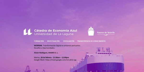 Webinar 'Transformación Digital en entornos portuarios'