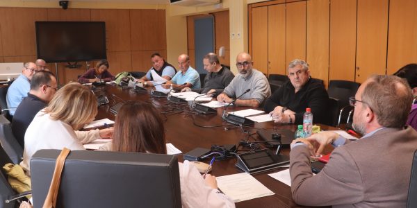 Reunión de la mesa del taxi | Foto: Ayuntamiento de Las Palmas de Gran Canaria