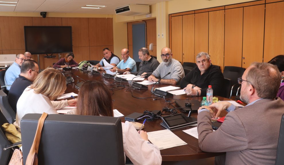 Reunión de la mesa del taxi | Foto: Ayuntamiento de Las Palmas de Gran Canaria