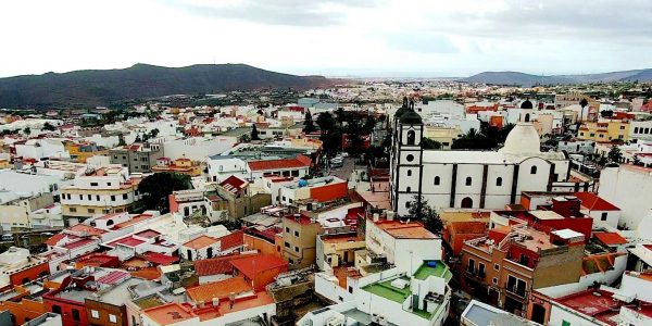 Vista aérea de la Villa de Ingenio | Foto: Ayuntamiento de Ingenio