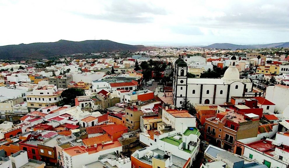 Vista aérea de la Villa de Ingenio | Foto: Ayuntamiento de Ingenio