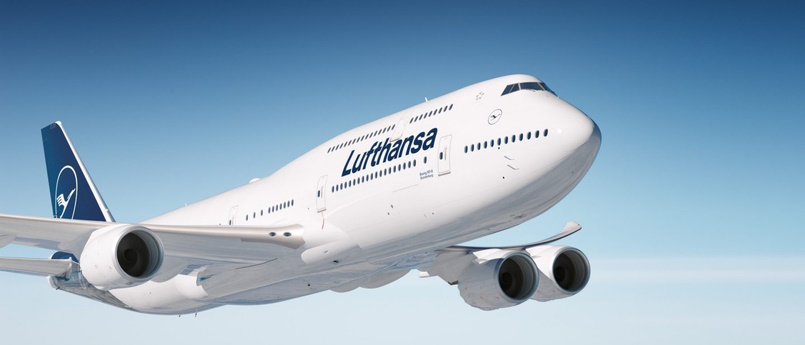 Avión de Lufthansa