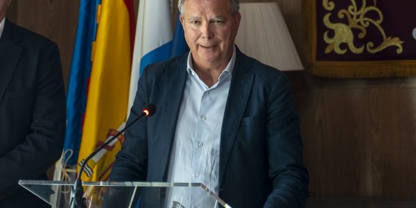 Chano Franquis, consejero de Obras Públicas, Vivienda y Transporte del Gobierno canario