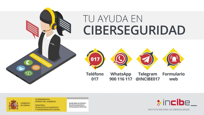 Campaña de ciberseguridad de Incibe