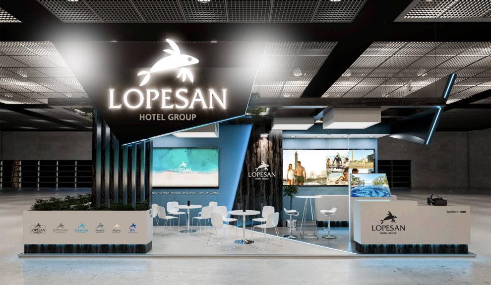 Stand de Lopesan Hotel Group en la ITB de Berlín