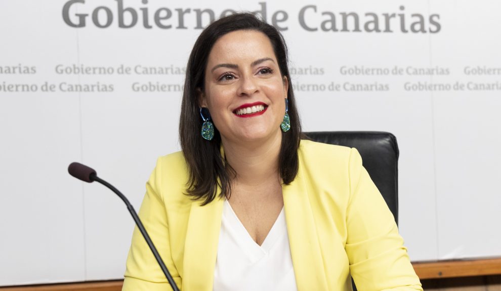 Yaiza Castilla, consejera de Turismo y Comercio del Gobierno canario | Foto: Gobcan