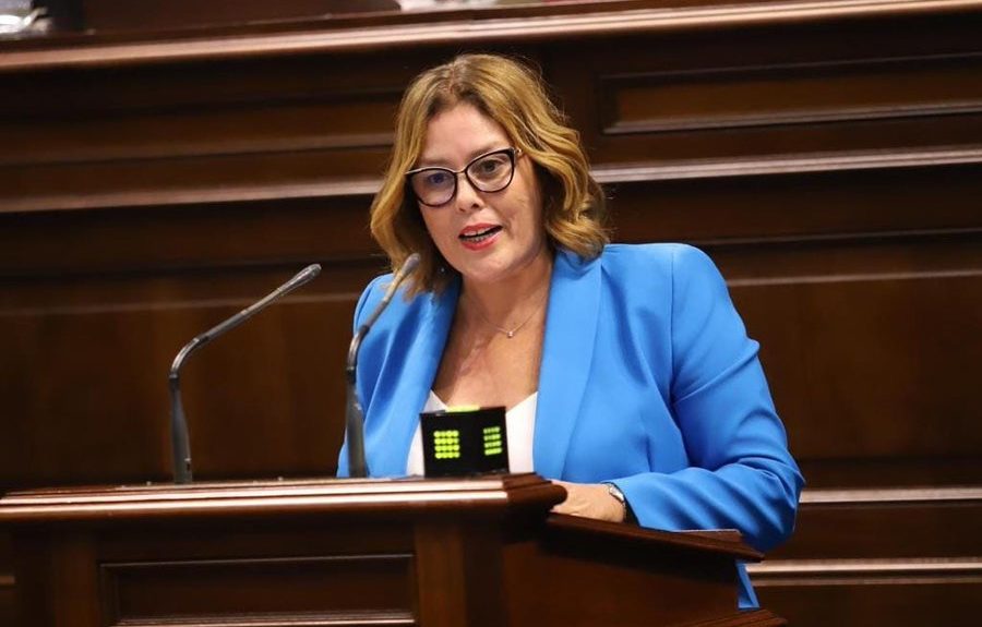 Astrid Pérez durante una sesión parlamentaria | Foto: PP