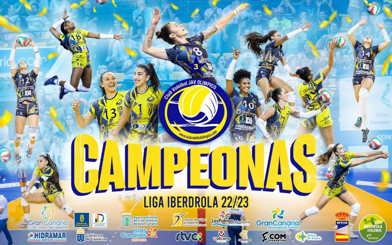 CV Hidramar Gran Canaria, campeón de la Liga Iberdrola 2022-23