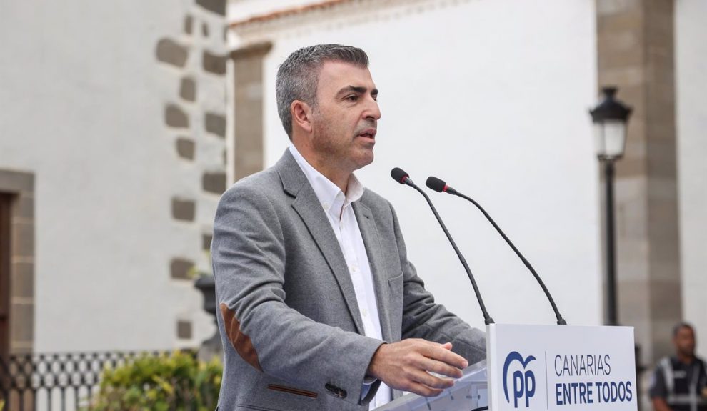 Manuel Domínguez en un acto electoral | Foto: PP