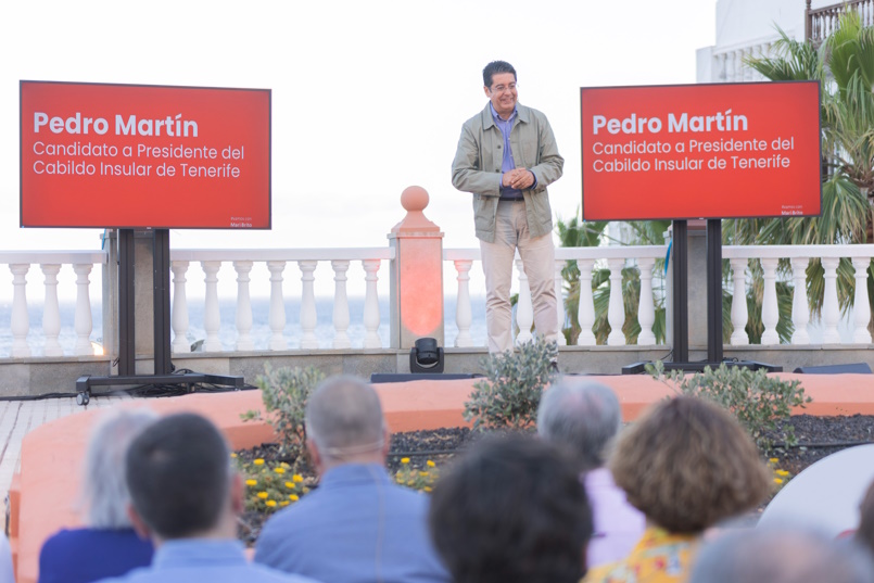 Pedro Martín durante un acto electoral | Foto: PSOE