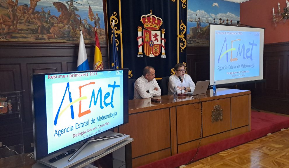 Presentación del balance climático de la AEMET en Canarias