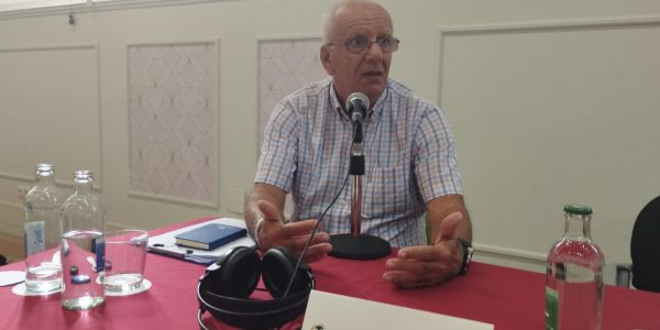 Domingo Santana durante el programa especial de El Espejo Canario dedicado a la ULPGC