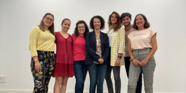 Parte del equipo del Clúster Marítimo de Canarias