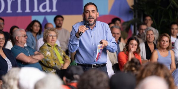 Rubens Ascanio en un acto electoral | Foto: Unidas Se Puede