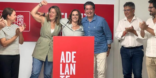 Pedro Martín en la noche electoral del pasado 23 de julio | Foto: PSOE