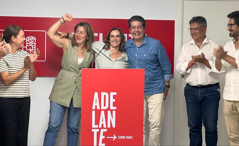 Pedro Martín en la noche electoral del pasado 23 de julio | Foto: PSOE
