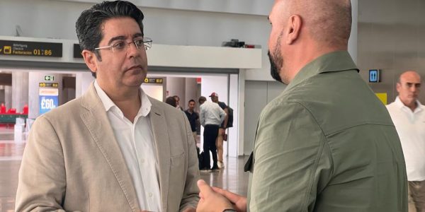 Pedro Martín durante un acto electoral | Foto: PSOE