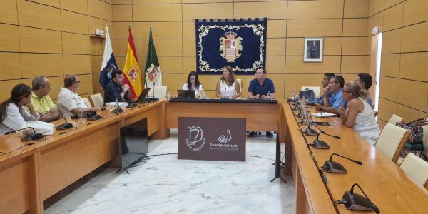 Reunión del consejo de gobierno del Cabildo de Fuerteventura