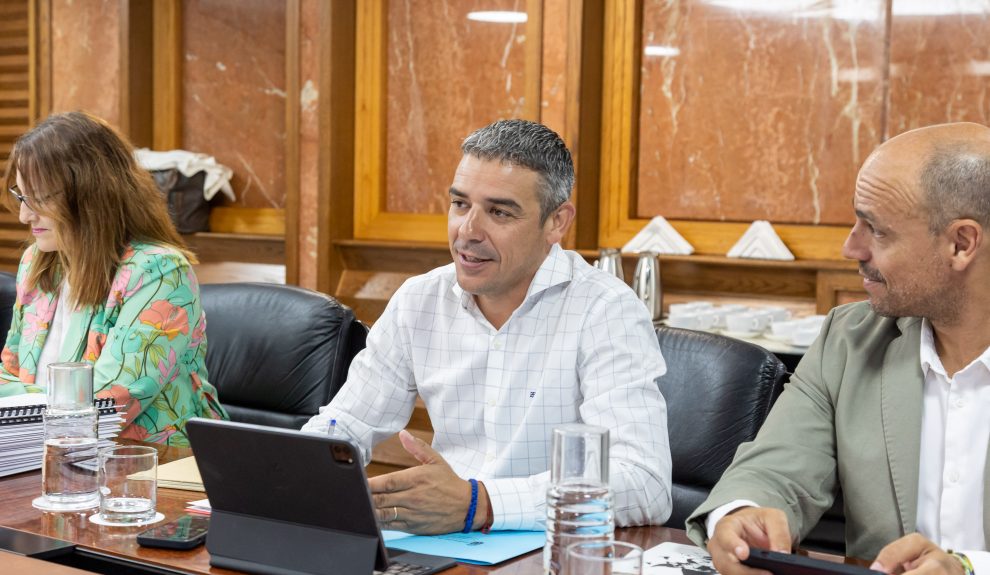 Narvay Quintero en una reunión del COnsejo de Gobierno | Foto: Gobierno de Canarias