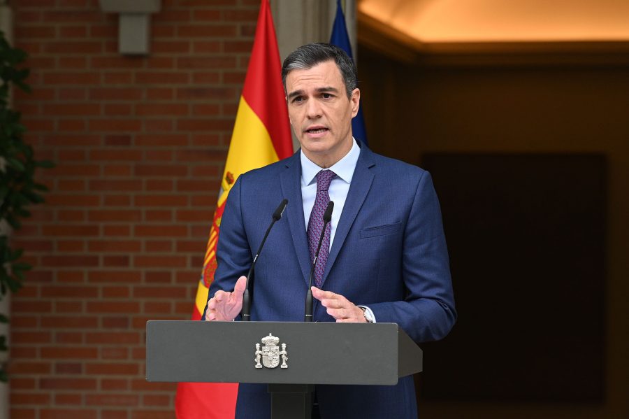 Pedro Sánchez durante el anuncio de la convocatoria de elecciones para el 23-J de 2023 | Foto: Moncloa Pedro Sánchez durante el anuncio de la convocatoria de elecciones para el 23-J de 2023 | Foto: Moncloa