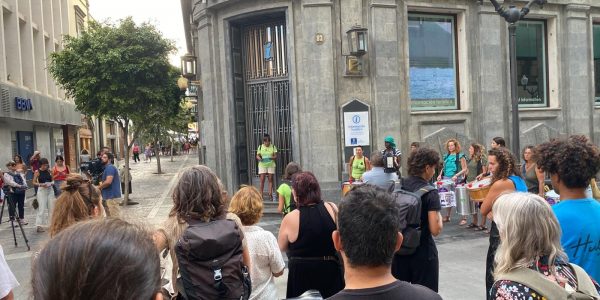Protesta de las kellys en Gran Canaria | Foto Marcia Díaz