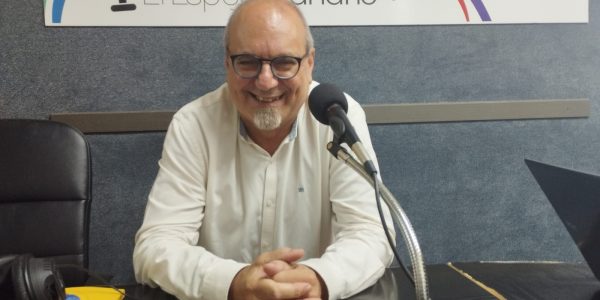 Miguel Ángel Rodríguez, director general de Guaguas Municipales en los estudios de El Espejo Canario