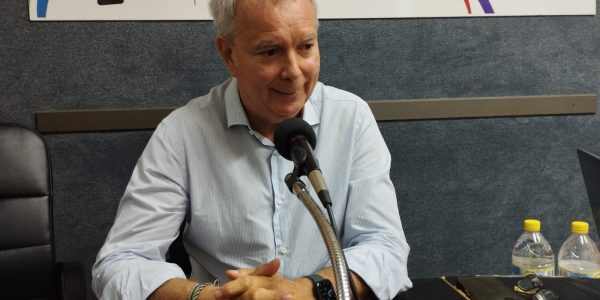 Chano Franquis en los estudios de El Espejo Canario