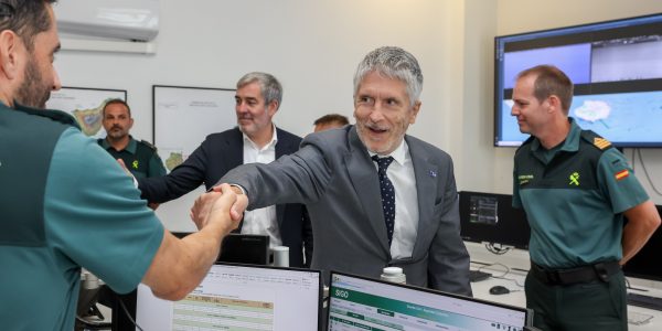 Marlasca en su reciente visita a Gran Canaria | Foto: Gobierno de Canarias