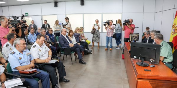 Reunión de coordinación sobre la crisis migratoria en octubre de 2023 | Foto: Gobierno de Canarias