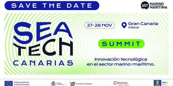 Cartel del SeaTech Canarias 2023