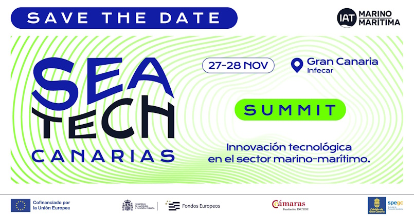 Cartel del SeaTech Canarias 2023