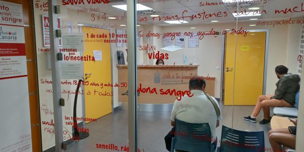 Servicio de donación de sangre | Foto: ICHH