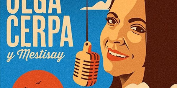 Cartel del concierto de Olga Cerpa y Mestisay en Maspalomas