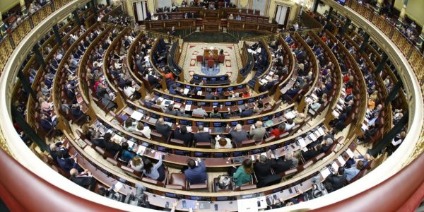 Pleno del COngreso durante la votación de la Ley de Amnistía