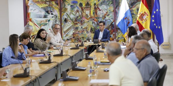 Reunión de la comisión mixta de afectados por la Ley de Costa | Foto: OPTV