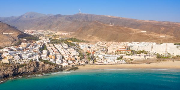 Vista aérea de Morro Jable | Foto: Wikipedia