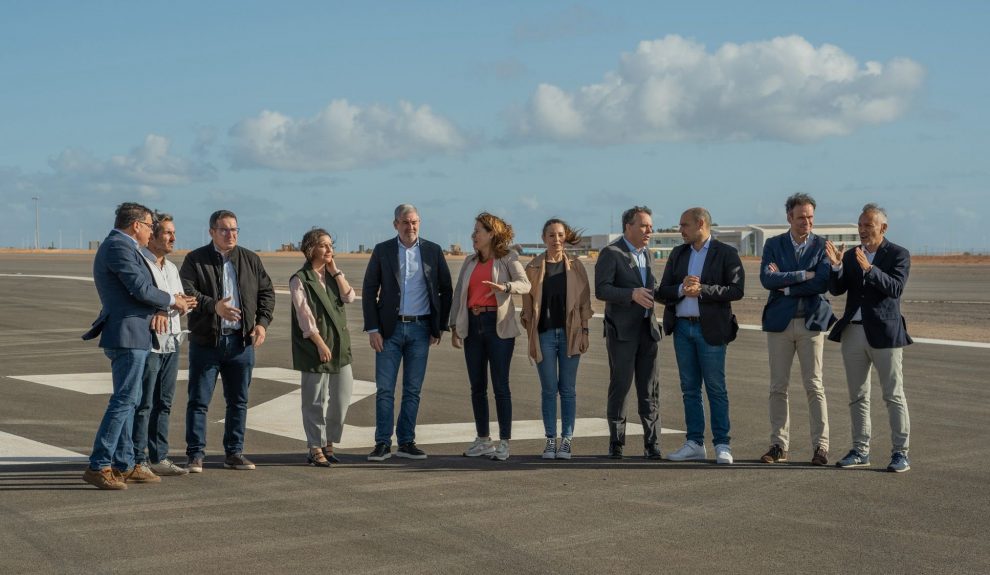 Fuerteventura estrenará en 2024 la mayor plataforma española para la operación con aeronaves no tripuladas | Foto: Gobierno de Canarias
